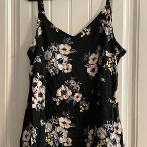 Torrid Floral Tank Size 2